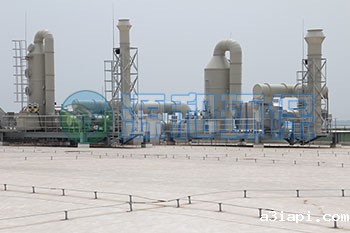 酸碱废气处理设备-立式洗涤塔 酸碱废气处理设备-立式洗涤塔