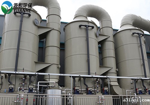 废气处理PP喷淋塔 废气处理PP喷淋塔